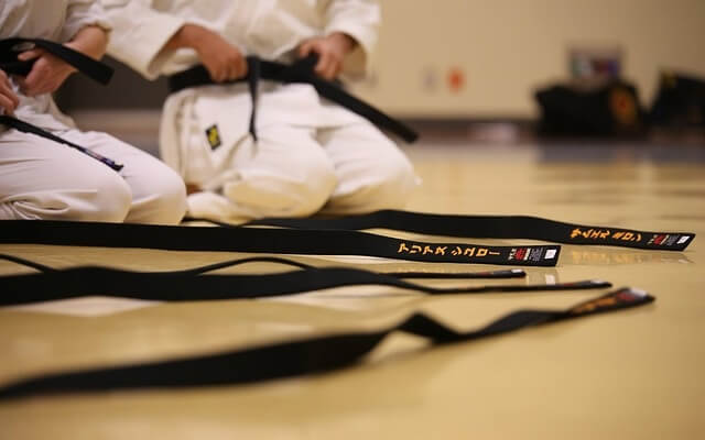 Czarne pasy karate