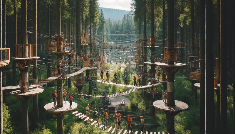 park linowy